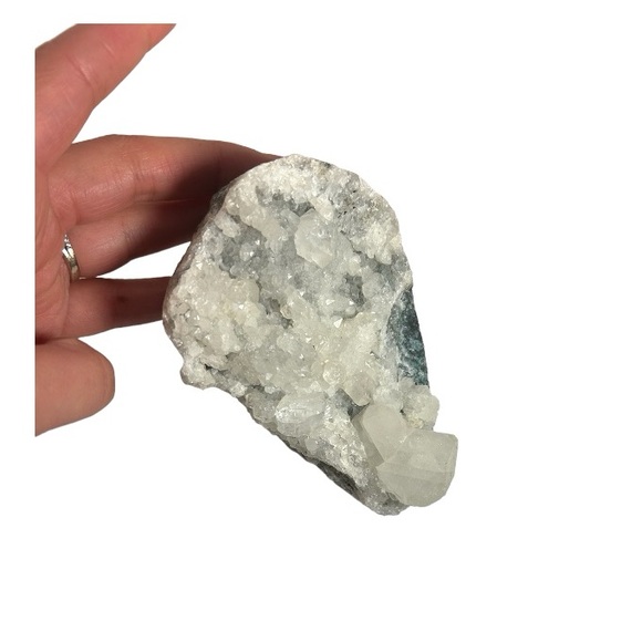 Chalcedony Apophylite Cluster “Malad India” - Picture 6 of 11